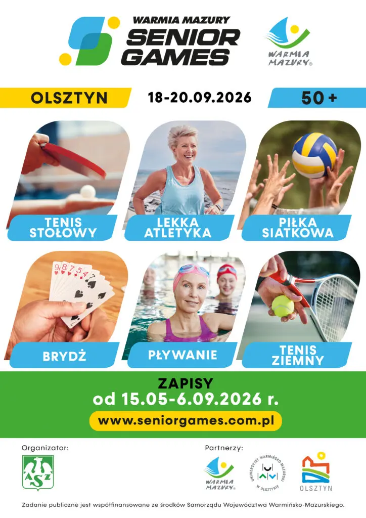 Warmia Mazury Senior Games 2026